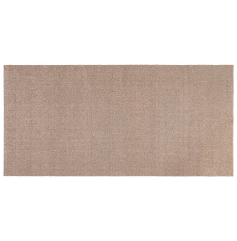 FUßMATTE 90 x 200 CM - UNI COLOR IVORY