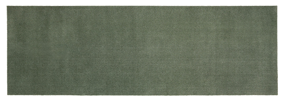 FUßMATTE 90 x 200 CM - UNI COLOR DUSTY GREEN