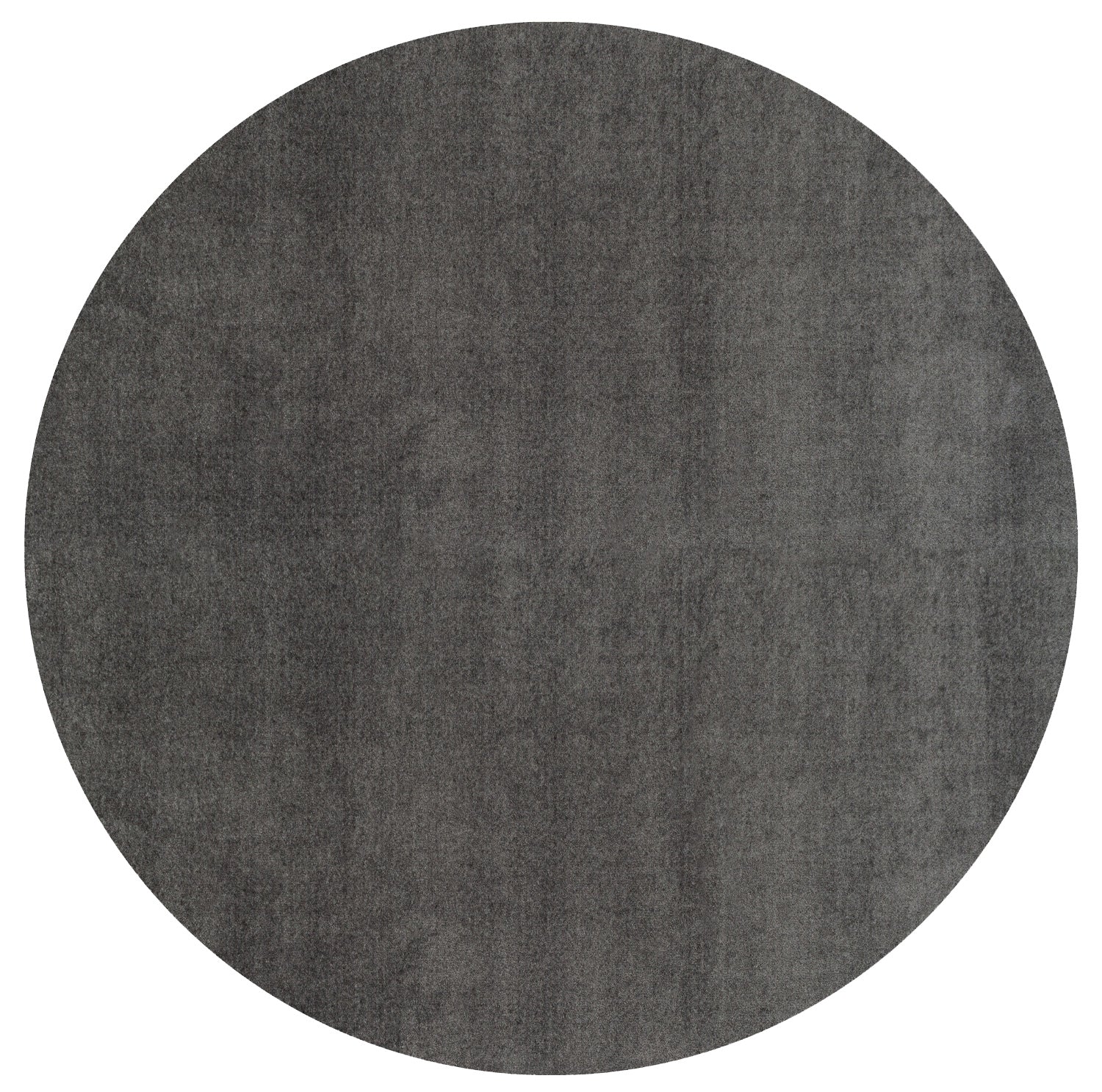 neu - Runder Teppich Ø 200 CM - UNI COLOR STEELGREY