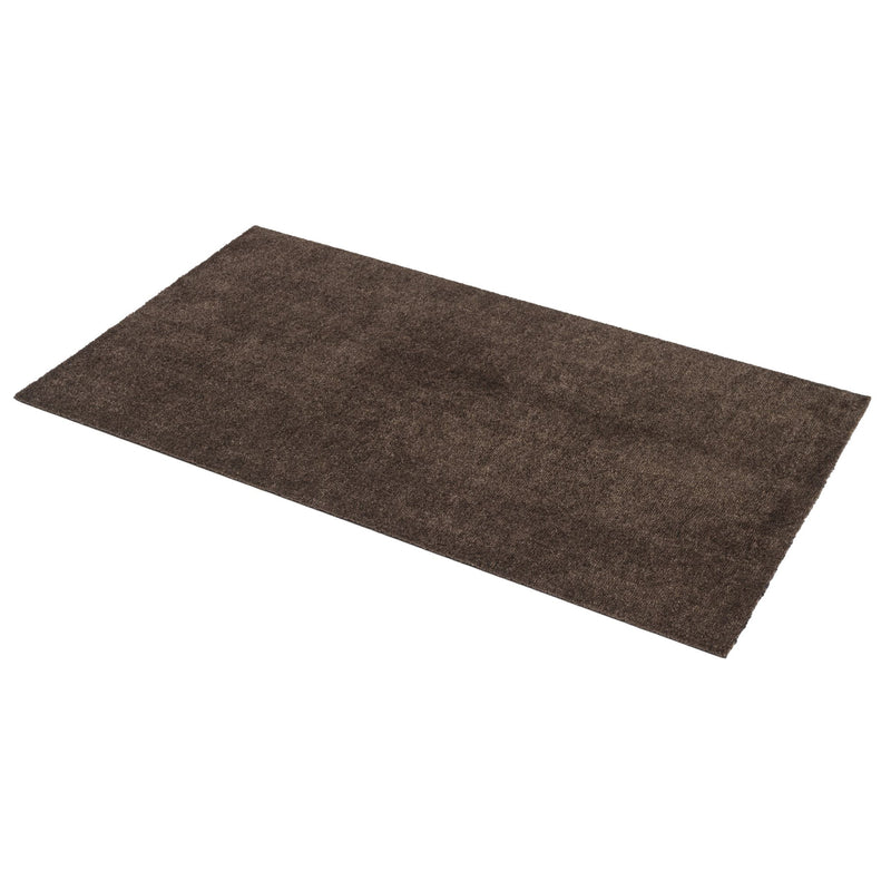 FUßMATTE 67 x 120 CM UNI COLOR BRAUN
