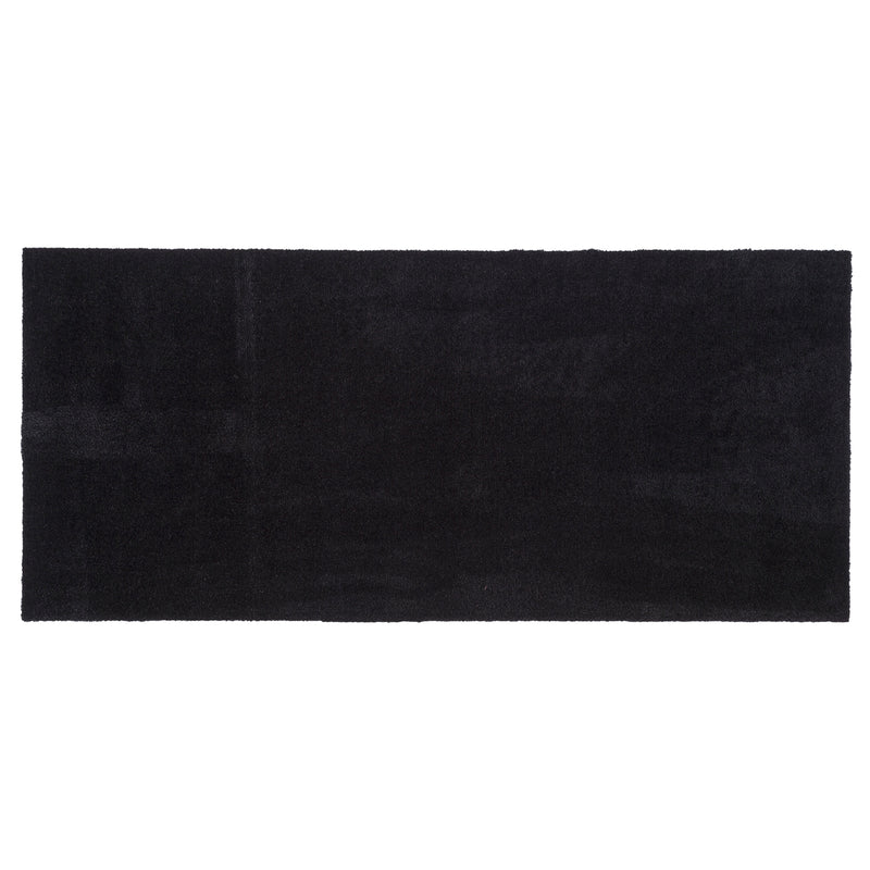 FUßMATTE 67 x 150 CM - UNI COLOr schwarz