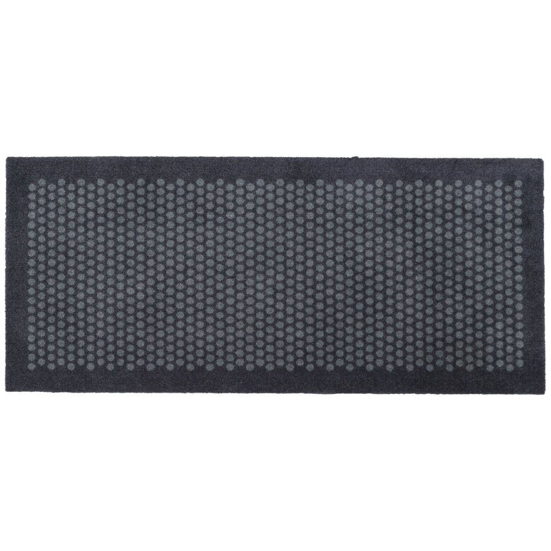 FUßMATTE 67 x 150 CM - DOT grau