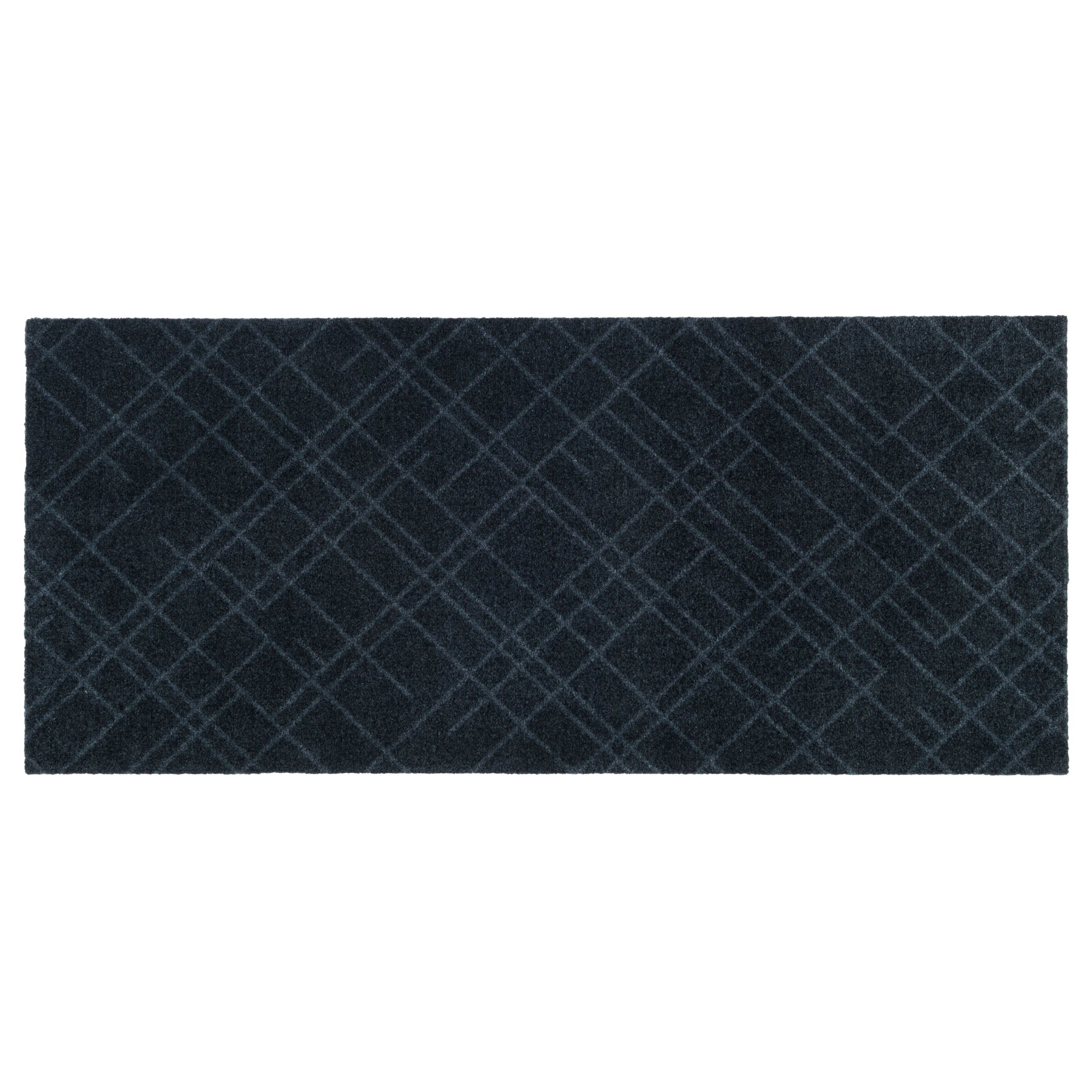 -50%  - FUßMATTE 67 x 150 CM - LINES DARK GREY