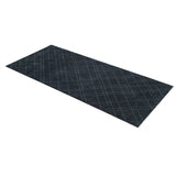 FUßMATTE 67 x 150 CM - LINES DARK GREY