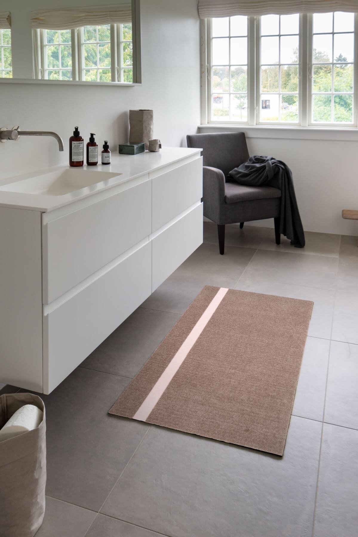 STRIPES VERTIKAL - SAND / ZARTES ALTROSA