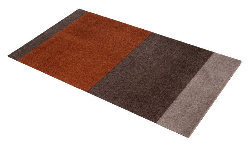 STRIPES HORIZONTAL - SAND / BRAUN / TERRAKOTTE
