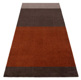 STRIPES HORIZONTAL - SAND / BRAUN / TERRAKOTTE