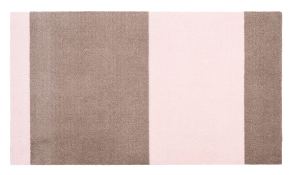 STRIPES HORIZONTALE - SAND / HELLROSA
