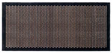FUßMATTE 90 x 200 CM - DOT SCHWARZ/SAND