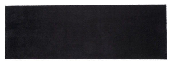 FUßMATTE 90 x 200 CM - UNI color schwarz