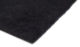 FUßMATTE 90 x 200 CM - UNI color schwarz