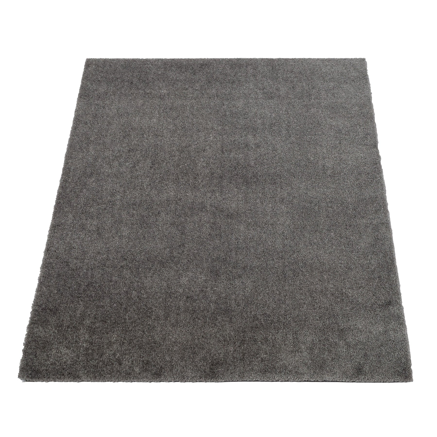 FUßMATTE 60 x 90 CM - UNICOLOR STEELGREY