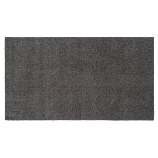 FUßMATTE 67 x 120 cm - UNI COLOr STEELGREY