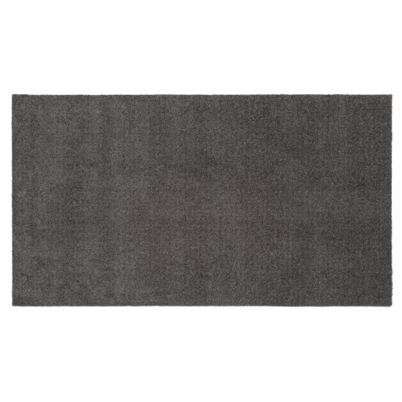 FUßMATTE 67 x 120 cm - UNI COLOr STEELGREY