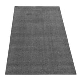 FUßMATTE 67 x 150 CM - UNI COLOR STEELGREY