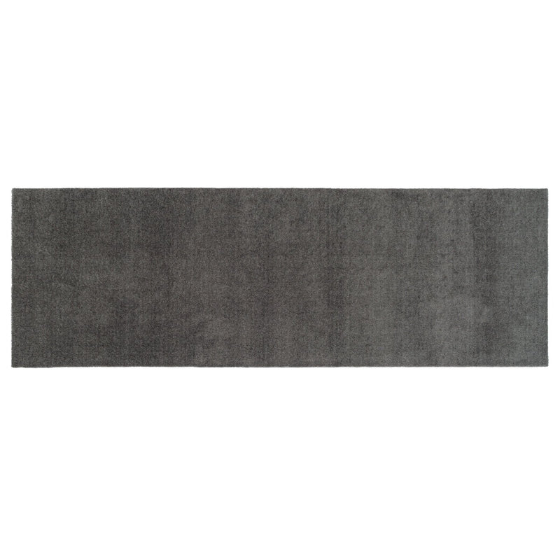 FUßMATTE 90 x 200 CM - UNI COLOR STEELGREY