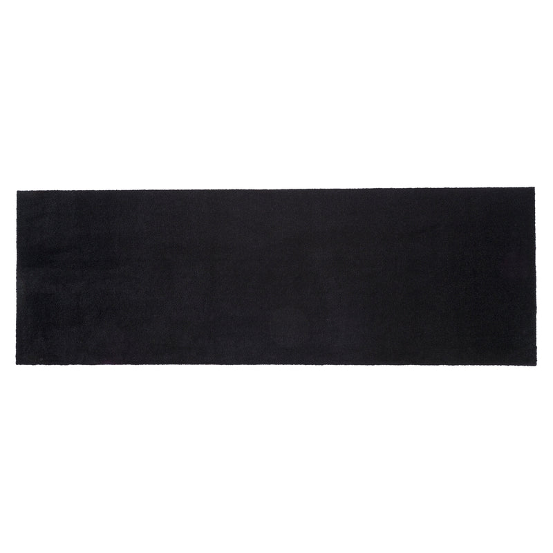 FUßMATTE 67 x 200 cm - UNI COLOr schwarz