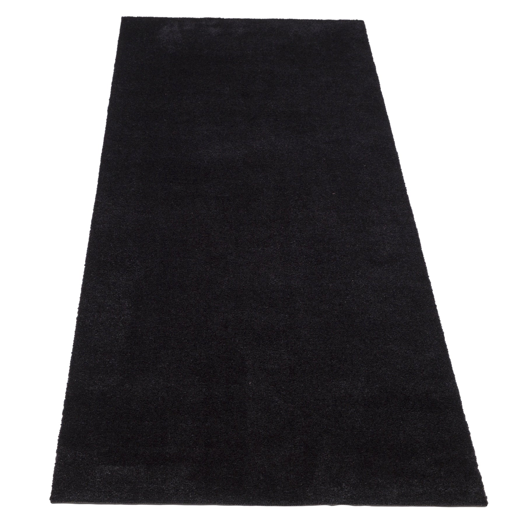 TEPPICH 67 x 200 cm - UNICOLOR BLACK