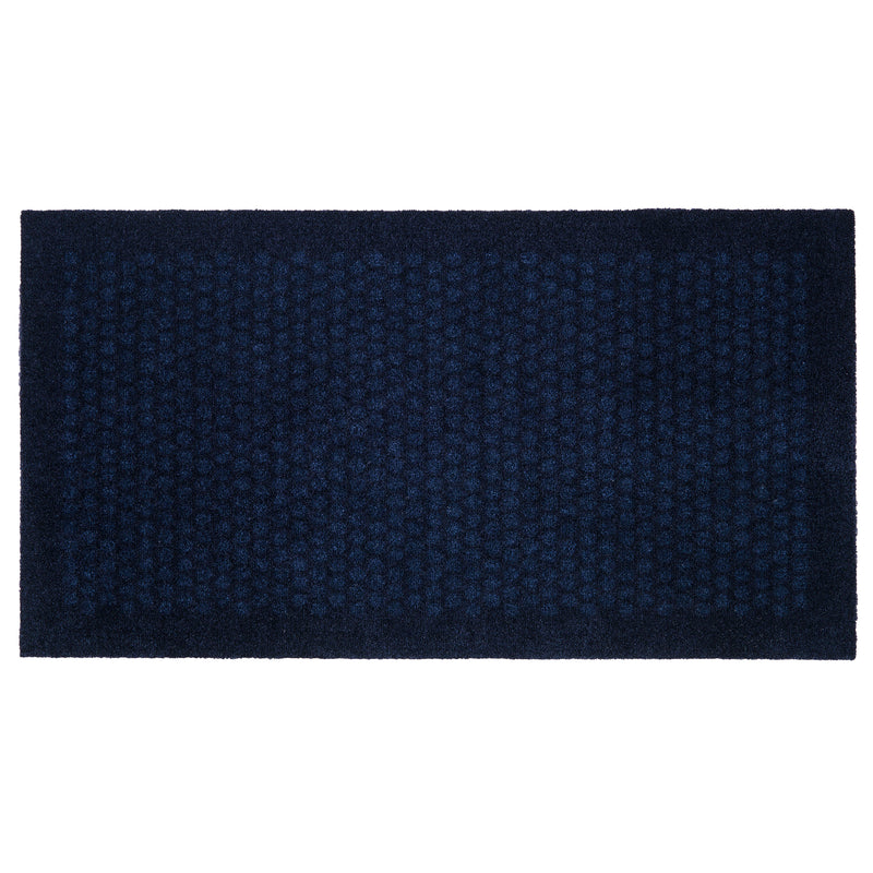 FUßMATTE 67 x 120 CM - DOT/BLUE