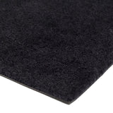 FUßMATTE 90 x 130 CM - UNI COLOr schwarz