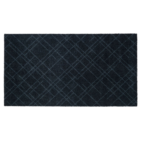 FUßMATTE 67 x 120 - LINES/DARK GREY