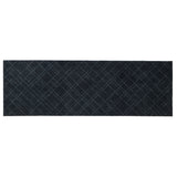 FUßMATTE 67 x 200 CM LINES DARK GREY
