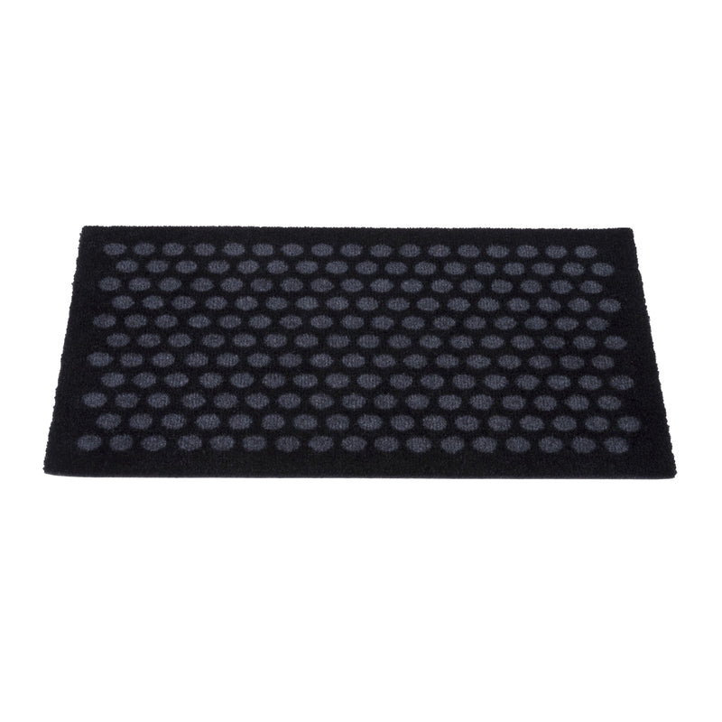 FUßMATTE 40x60 CM - DOT SCHWARZ/GRAU