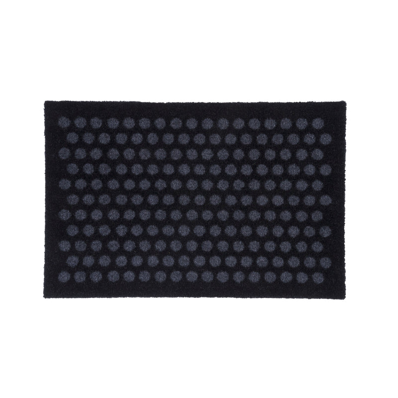 FUßMATTE 40x60 CM - DOT SCHWARZ/GRAU