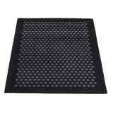 FUßMATTE 60 x 90 CM - DOT SCHWARZ/GRAU