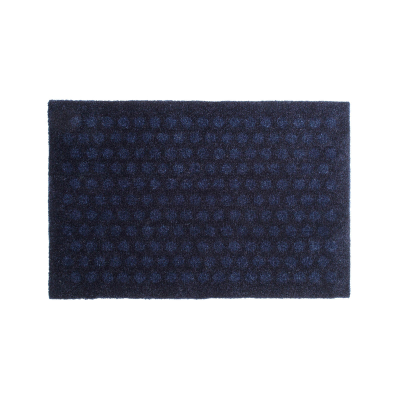 FUßMATTE 40 x 60 CM - DOTS/BLUE