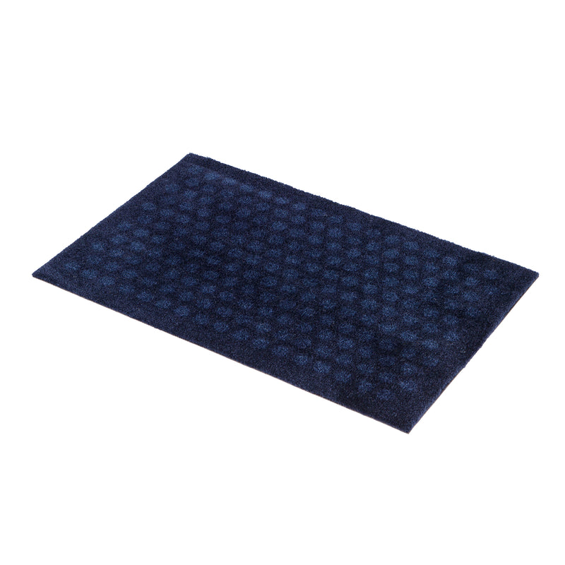 FUßMATTE 40 x 60 CM - DOTS/BLUE