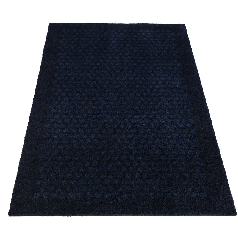 FUßMATTE 67 x 120 CM - DOT/BLUE