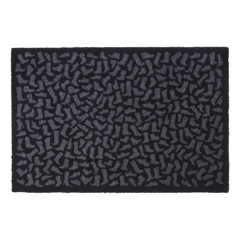FUßMATTE 60 X 90 CM - FOOTWEAR/BLACK GREY