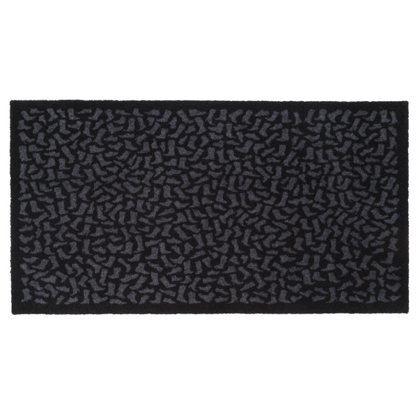 FUßMATTE 67 x 120 CM - FOOTWEAR/BLACK GREY