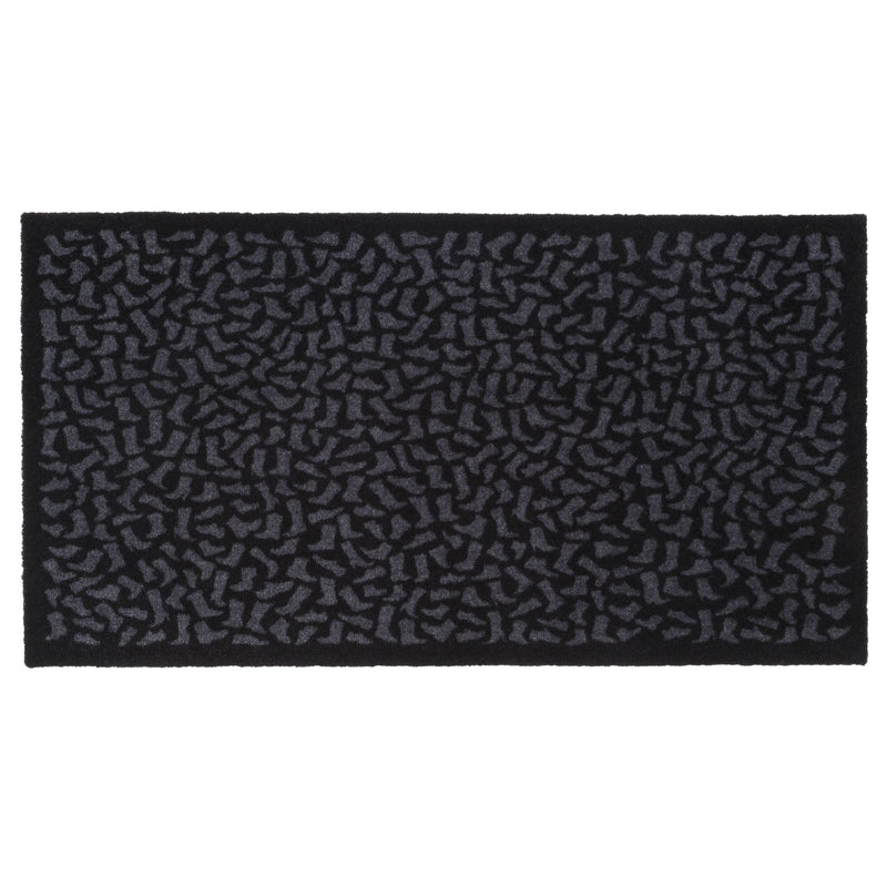FUßMATTE 67 x 120 CM - FOOTWEAR/BLACK GREY