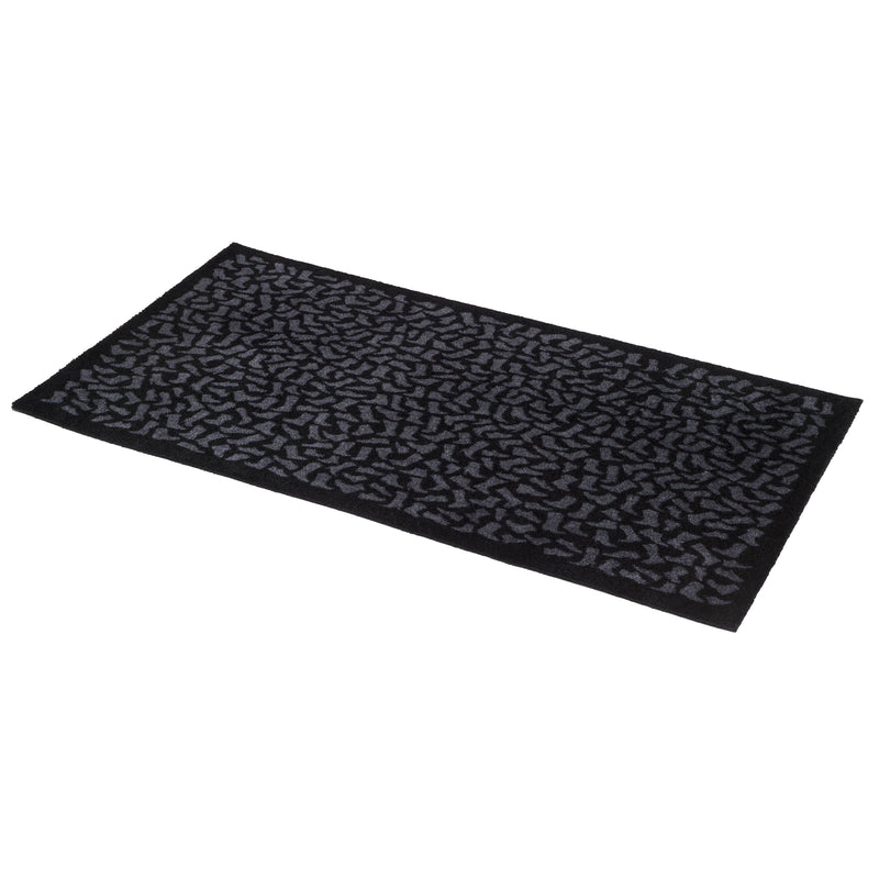 FUßMATTE 67 x 120 CM - FOOTWEAR/BLACK GREY