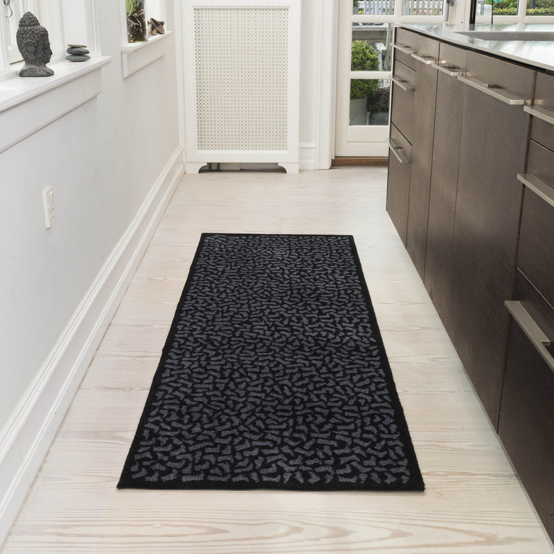 FUßMATTE 67 x 200 CM - FOOTWEAR BLACK