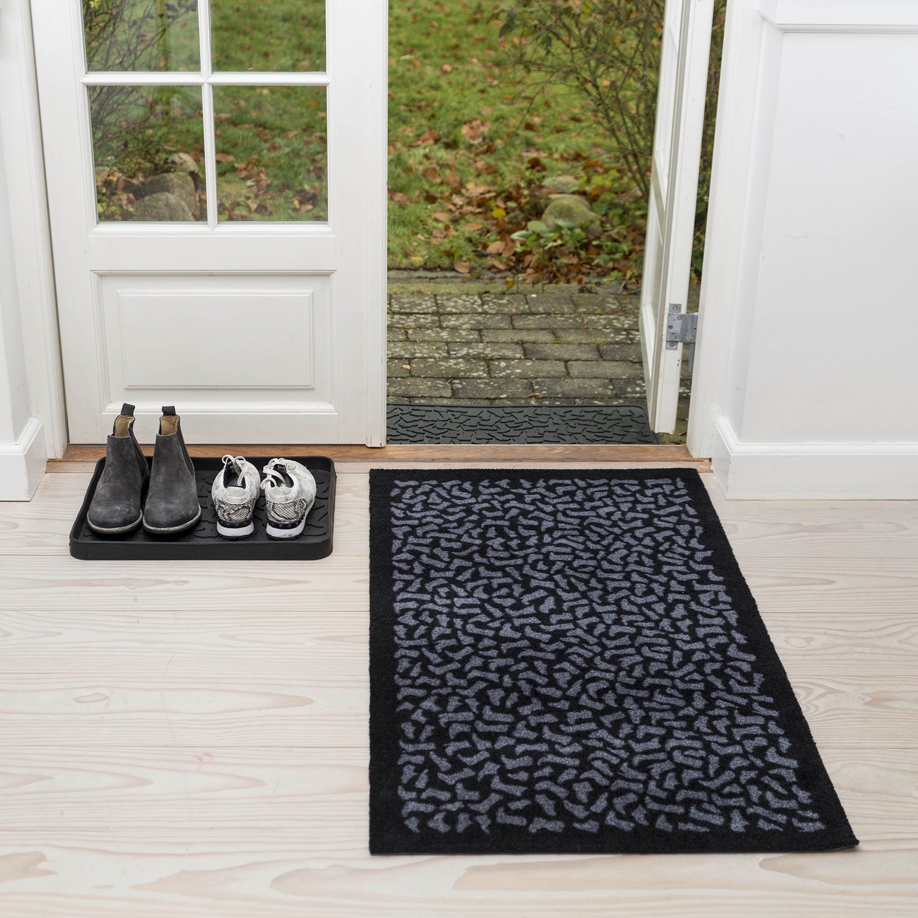 -50%  - FUßMATTE 67 x 120 CM - FOOTWEAR/BLACK GREY