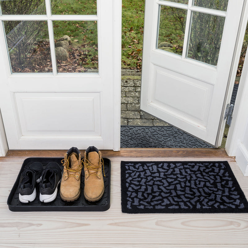 FUßMATTE 40 X 60 cm - FOOTWEAR/BLACK GREY