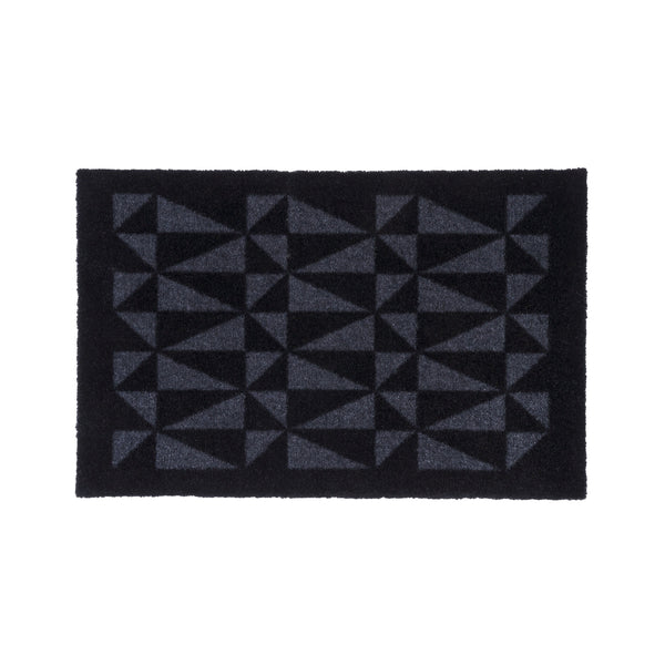 FUßMATTE 40 x 60 CM - GRAPHIC/BLACK GREY