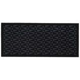 FUßMATTE 67 x 150 CM - GRAPHIC BLACK/GREY