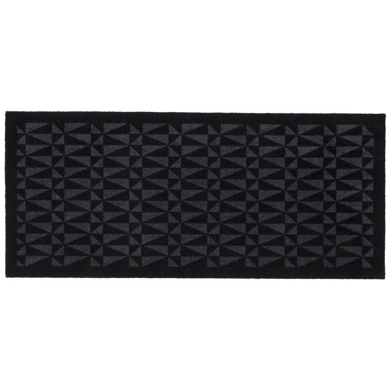 FUßMATTE 67 x 150 CM - GRAPHIC BLACK/GREY