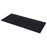 FUßMATTE 67 x 150 CM - GRAPHIC BLACK/GREY