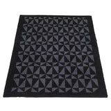FUßMATTE 67 x 120 CM - GRAPHIC/BLACK GREY