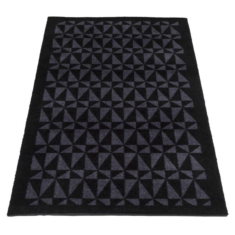 FUßMATTE 67 x 200 CM - GRAPHIC BLACK