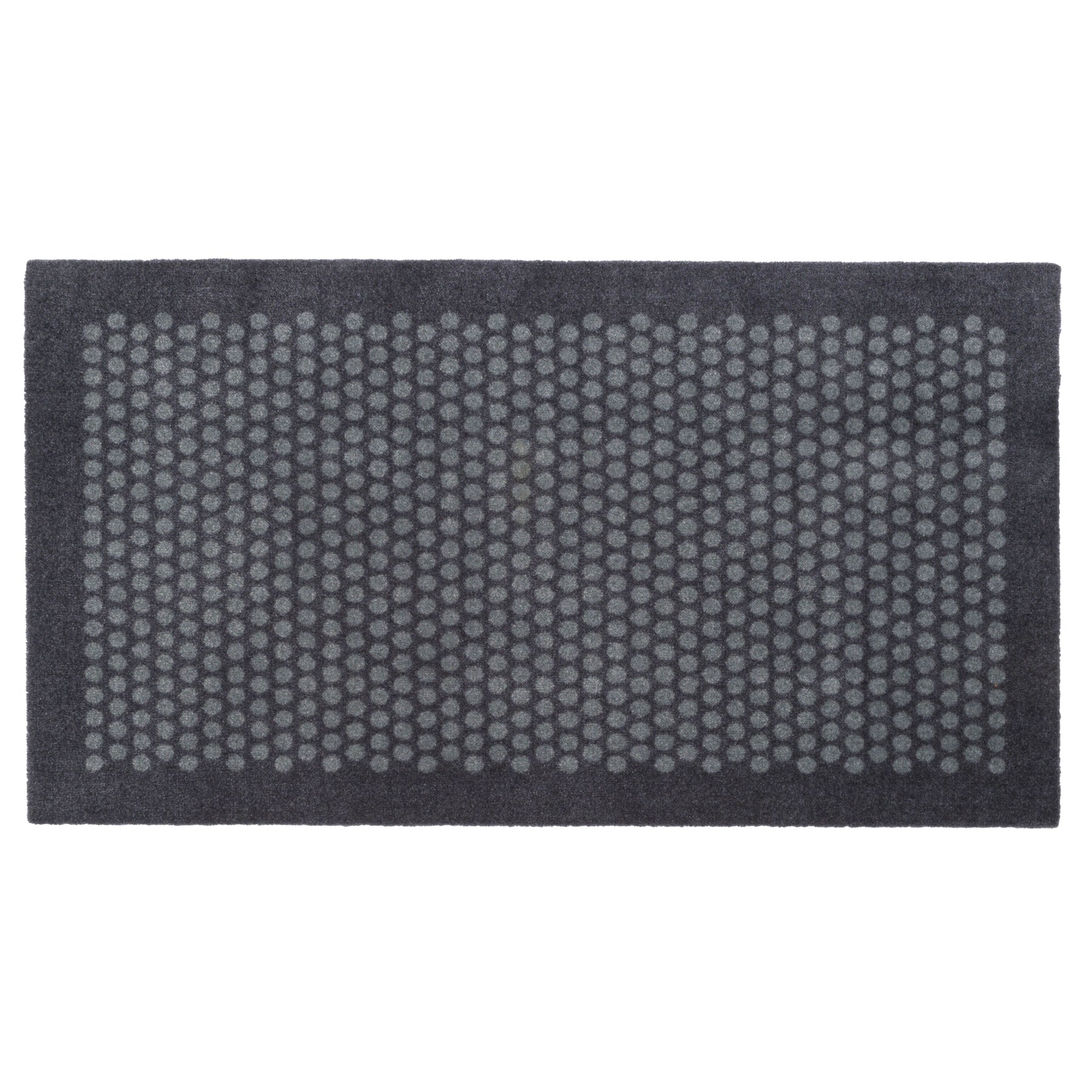 FUßMATTE 67 x 120 CM - DOT GRAU