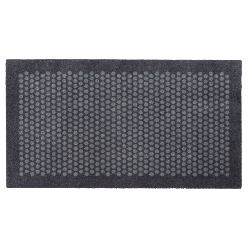 FUßMATTE 67 x 120 CM - DOT GRAU
