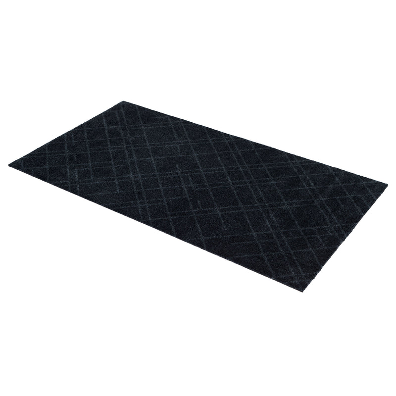 FUßMATTE 67 x 120 - LINES/DARK GREY