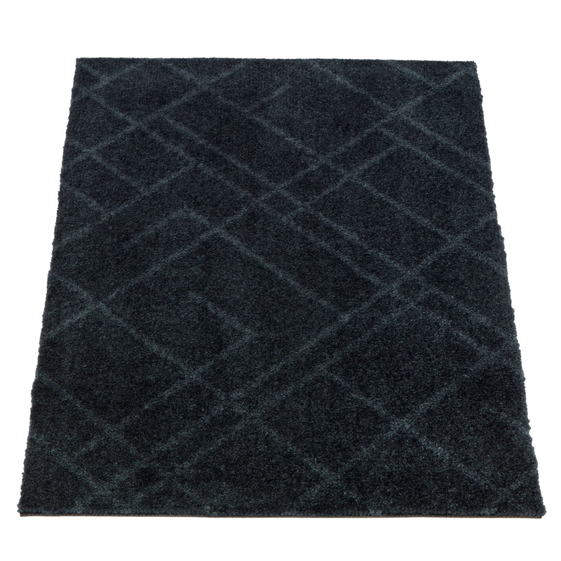FUßMATTE 60 x 90 cm - LINES/DARK GREY