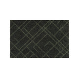 FUßMATTE 40 x 60 cm - LINES/DARK GREEN